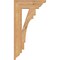 Ekena Millwork Merced Traditional Smooth Bracket, Western Red Cedar, 3 1/2"W x 14"D x 26"H BKT04X14X26MRC01SWR - alternate 2